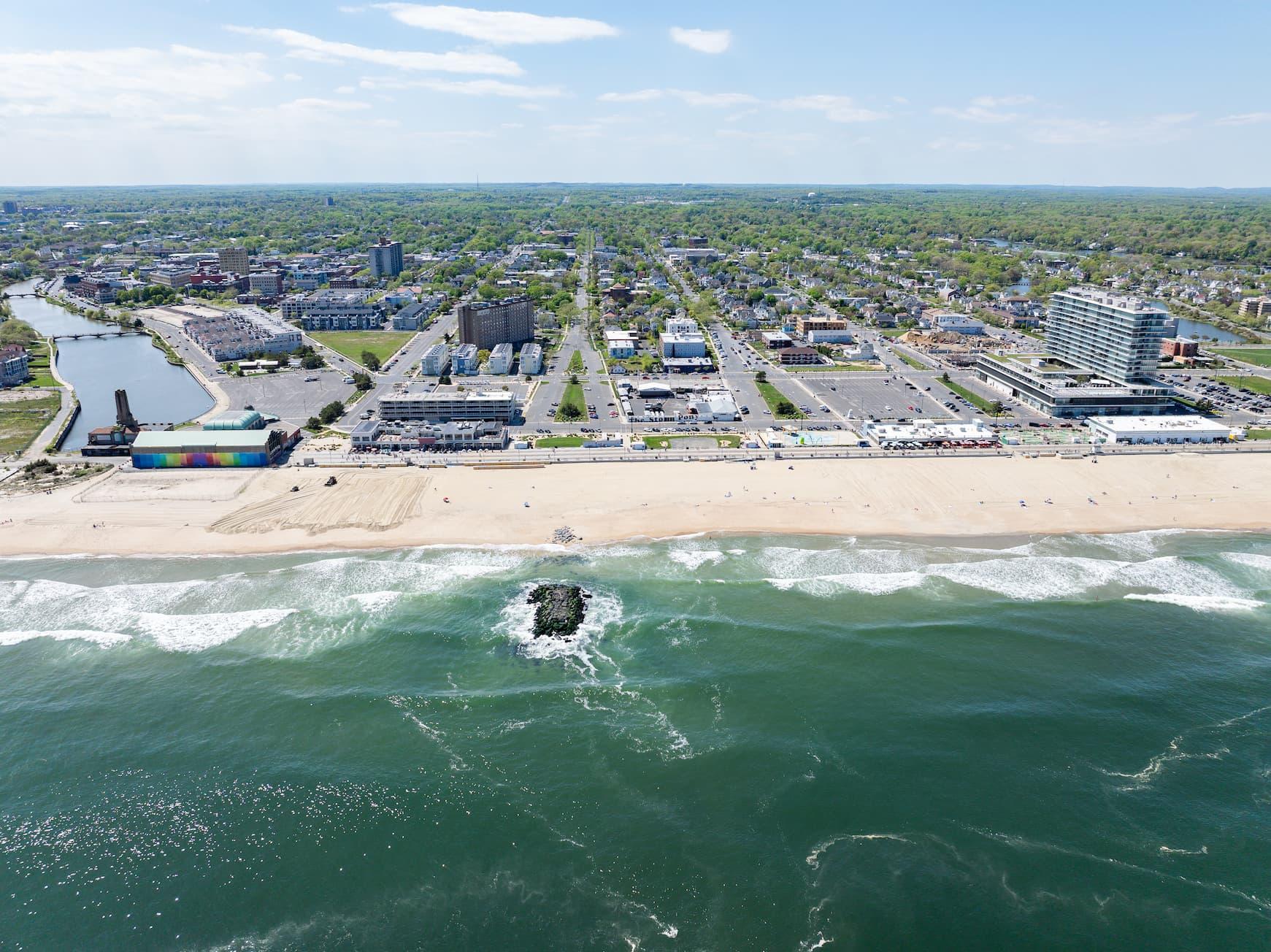 A view of Asbury Park