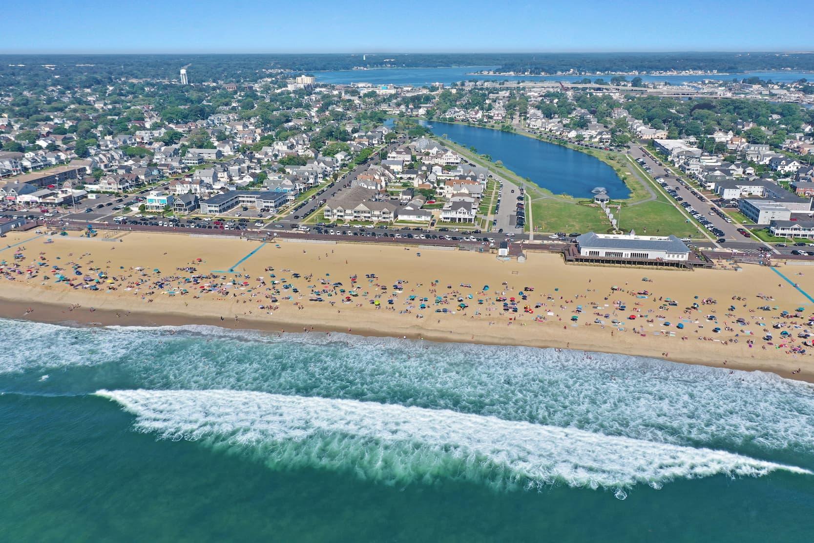 A view of Belmar
