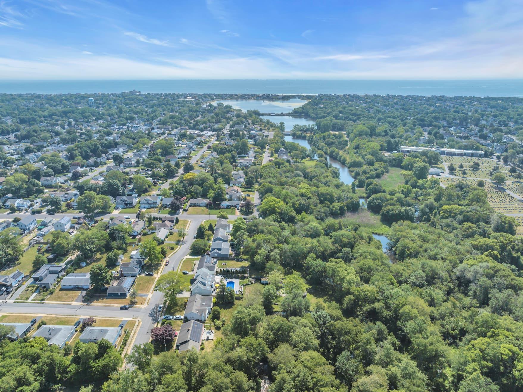A view of Spring Lake Heights