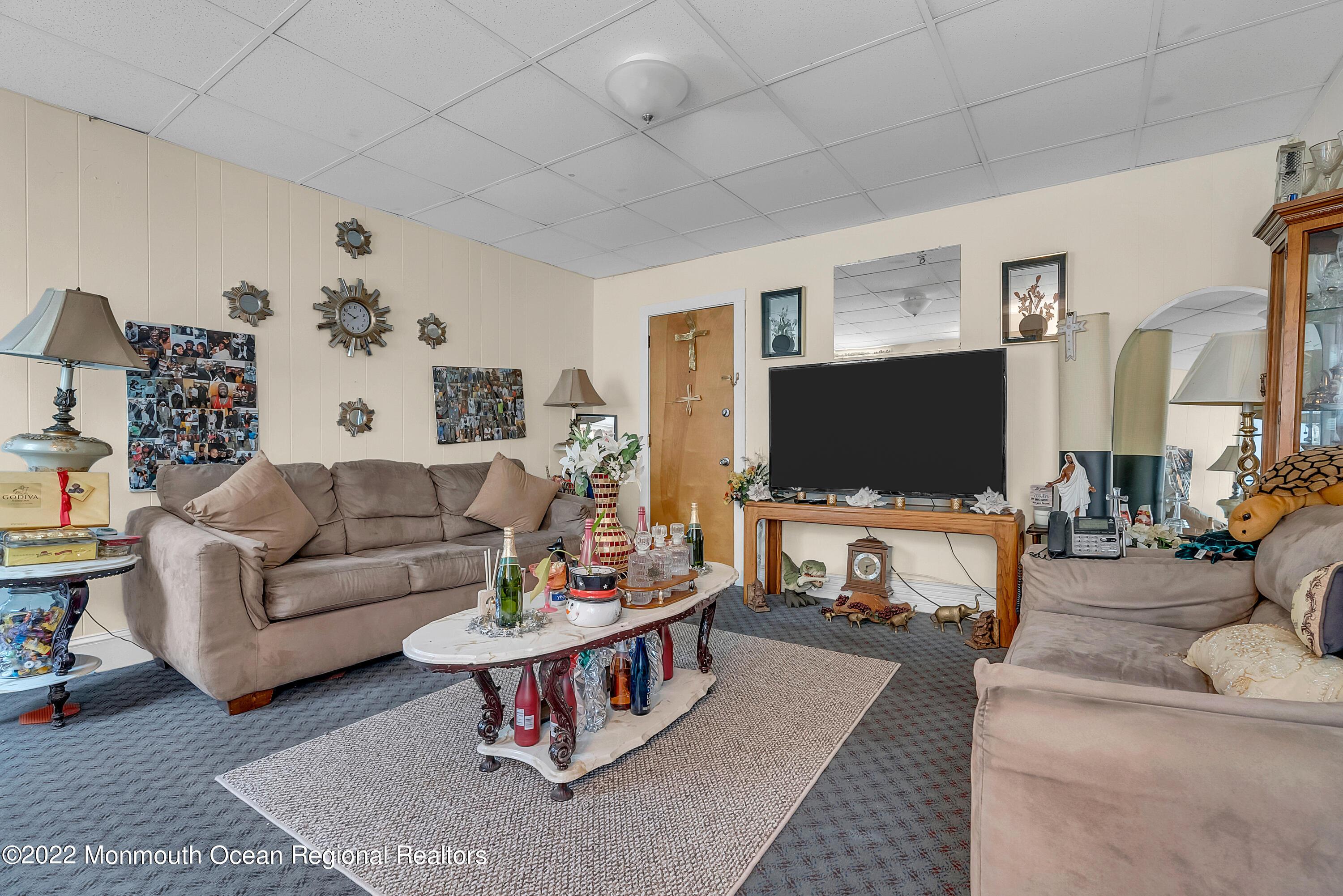 living room in apartments