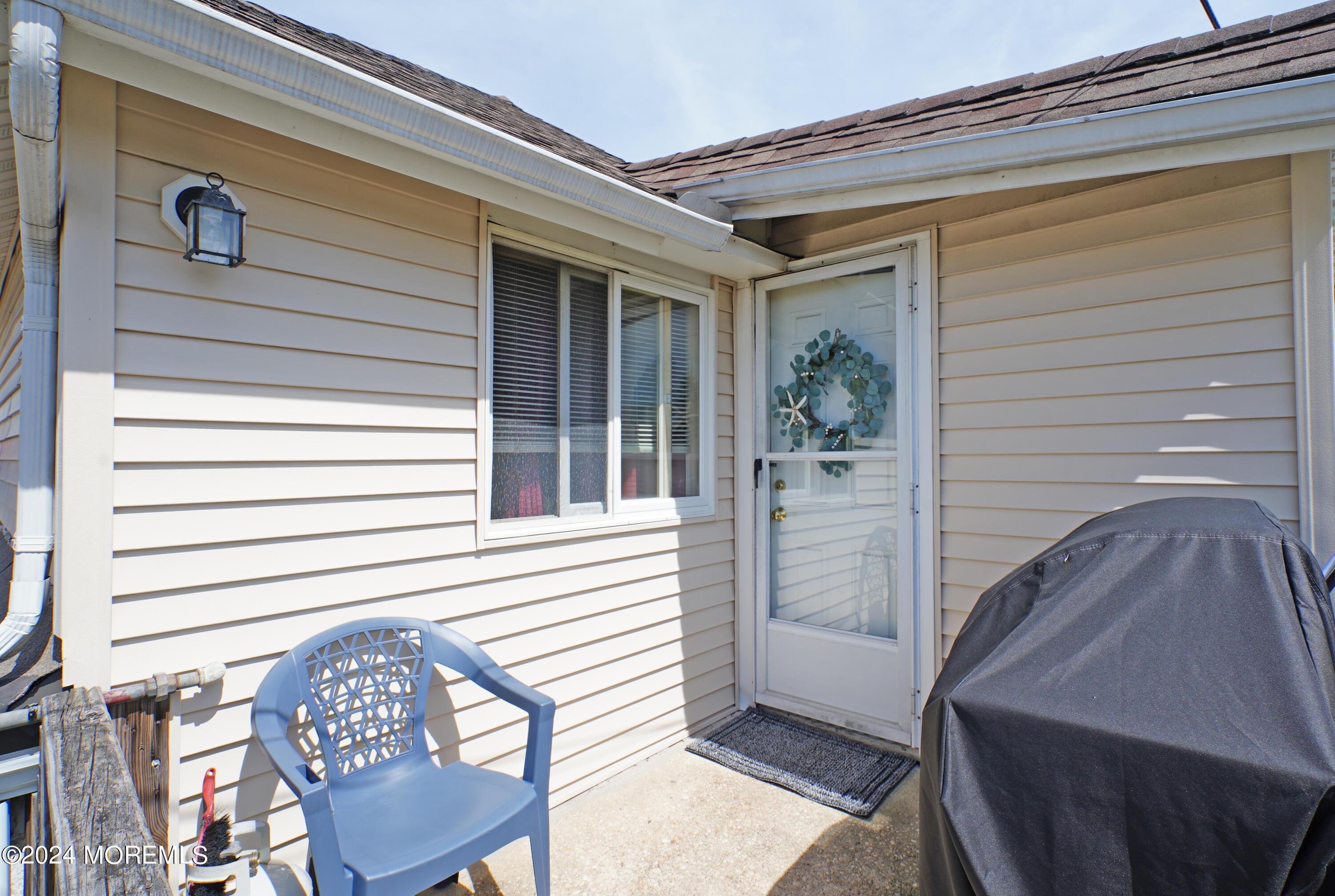 Residential Unit #3 is above the office space.