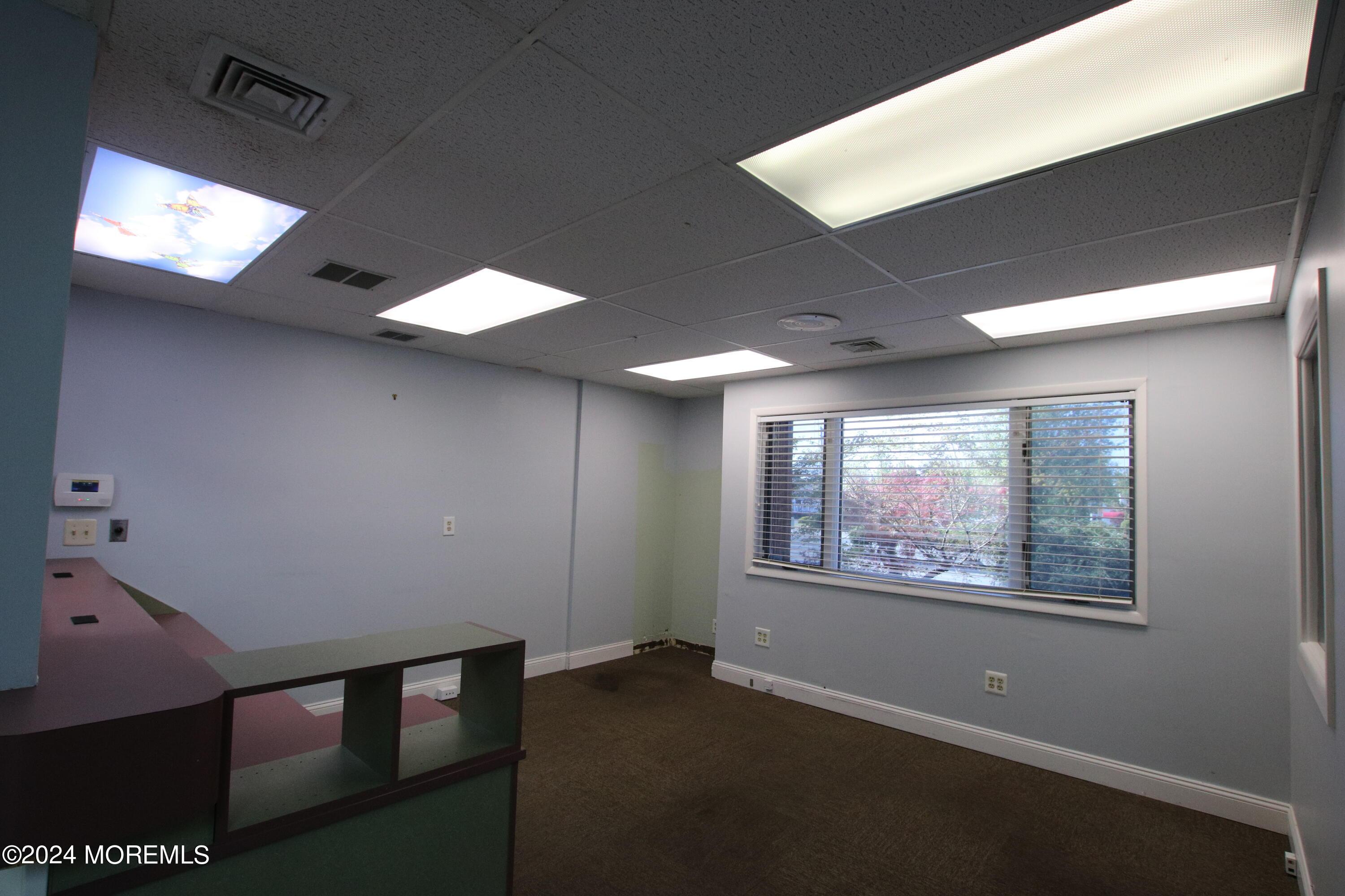 Reception area with easy access to waiting area and offices.