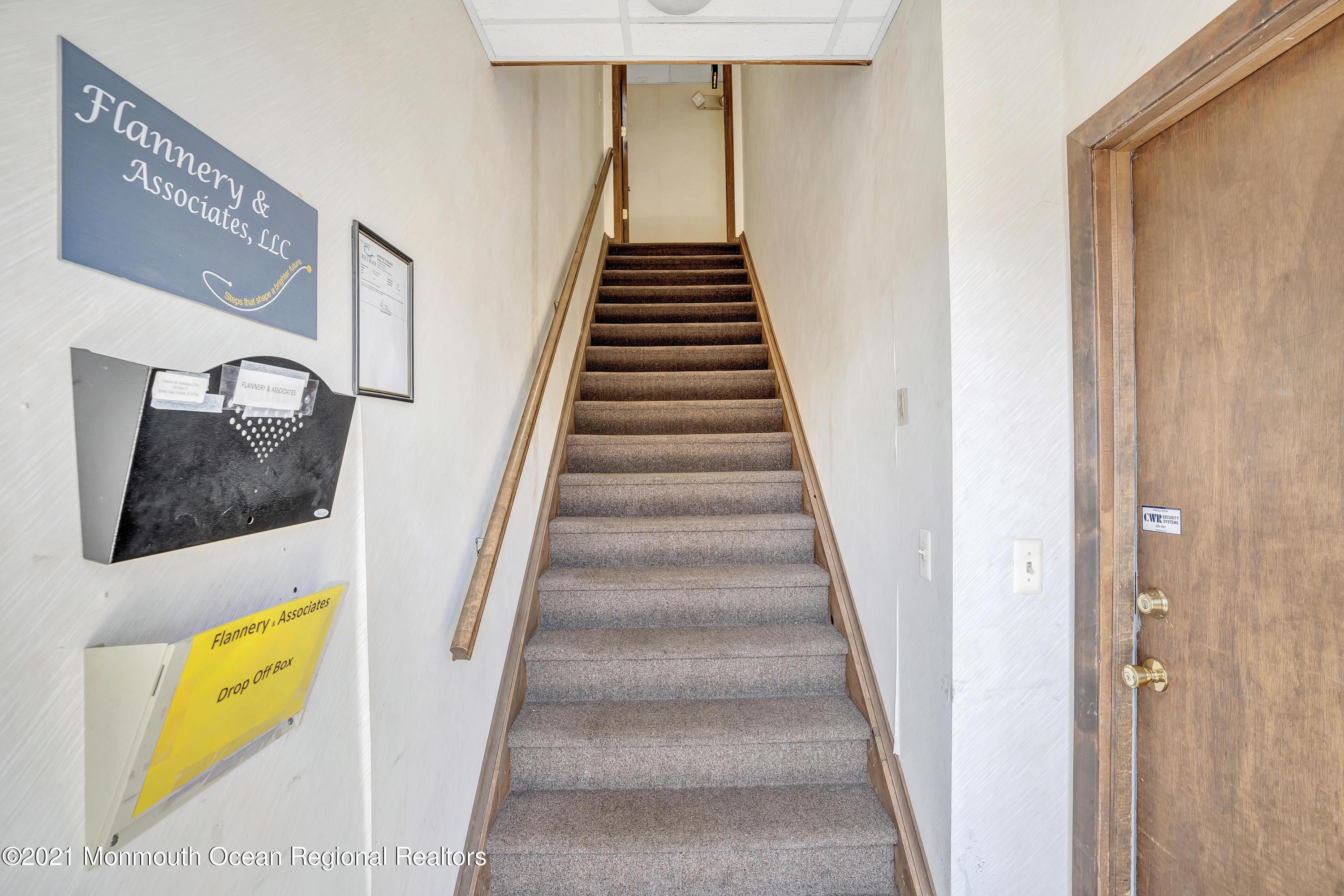 Stairs to Second Floor