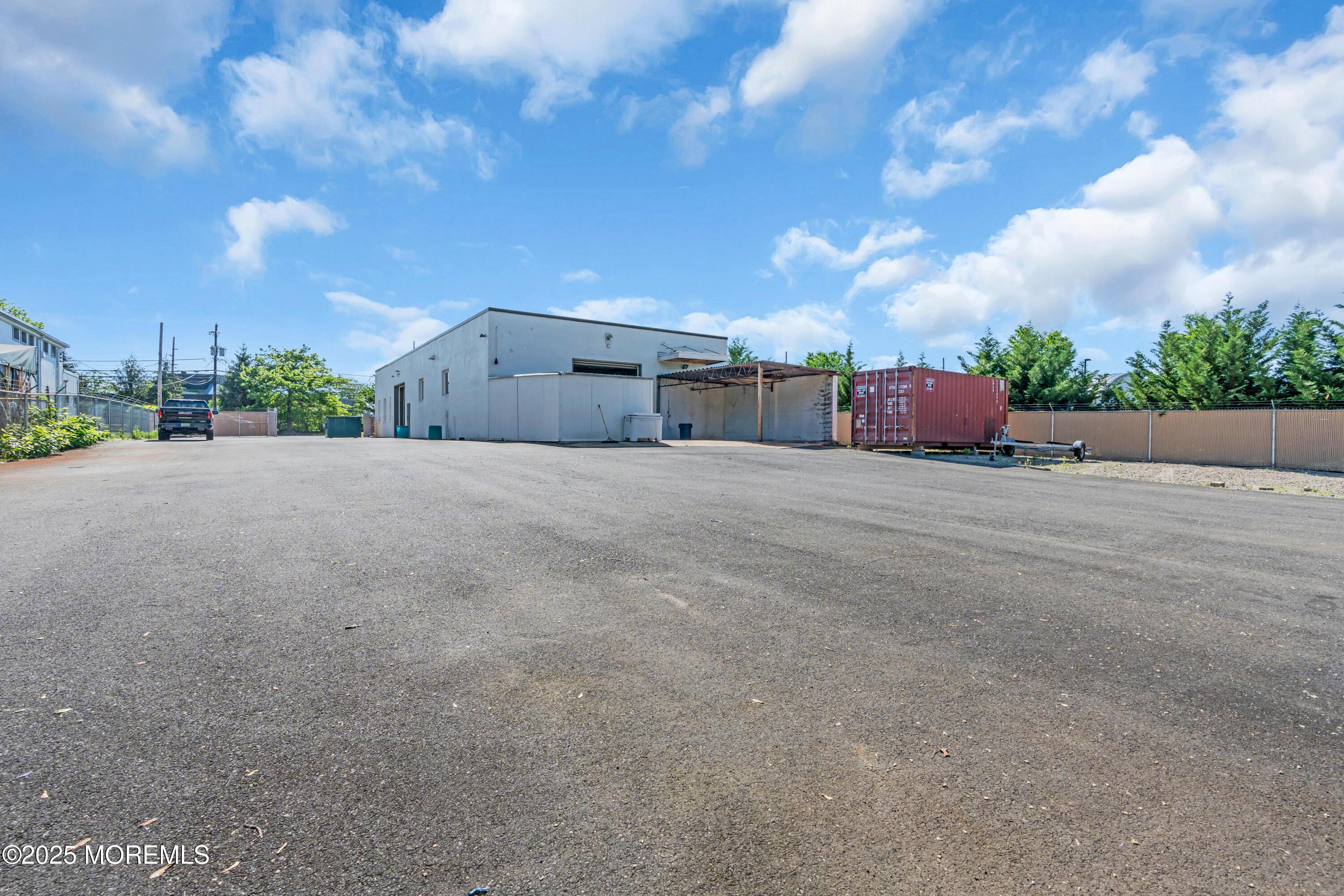 Paved Lot looking from rear of property
