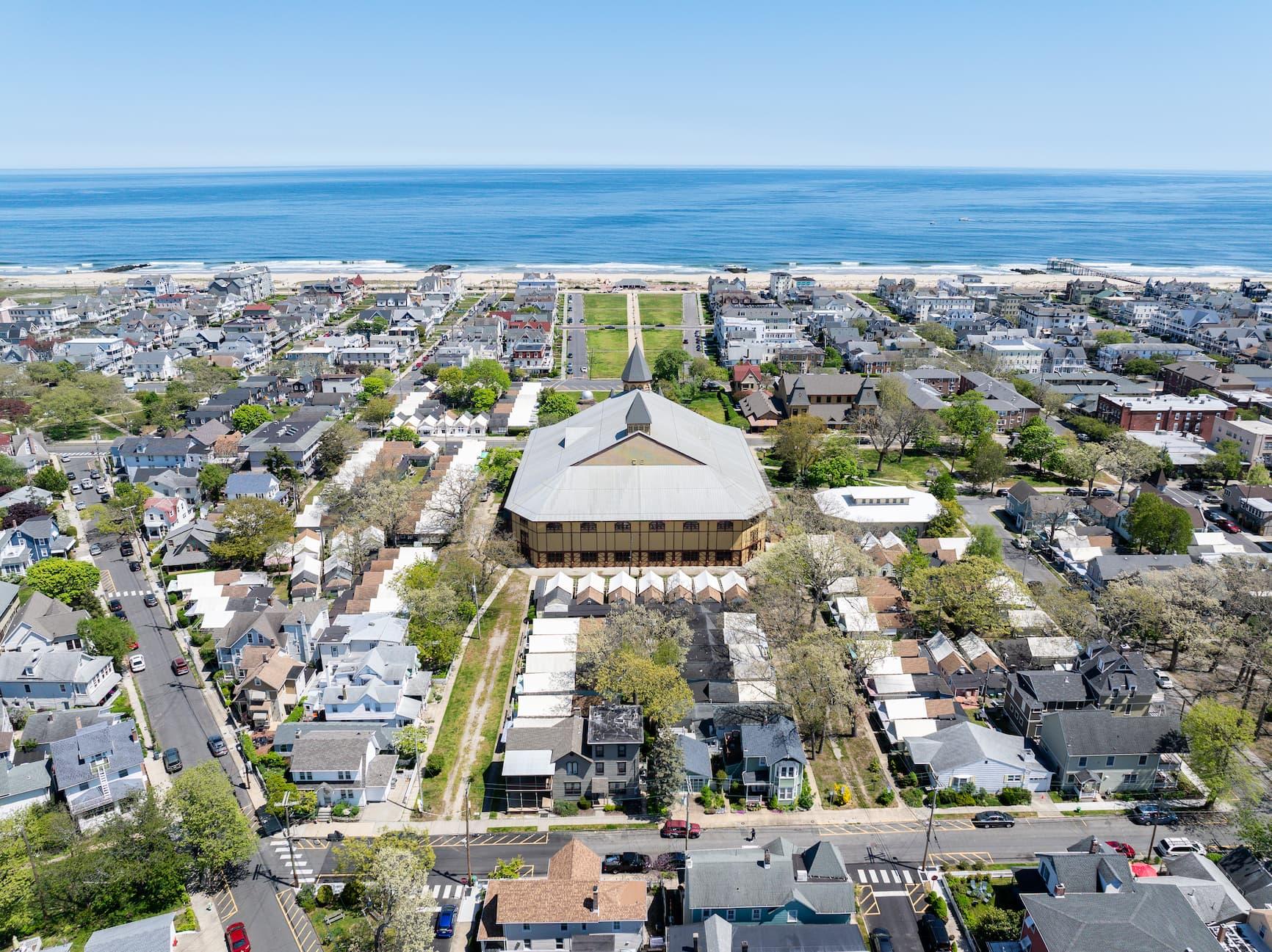 A view of Ocean Grove