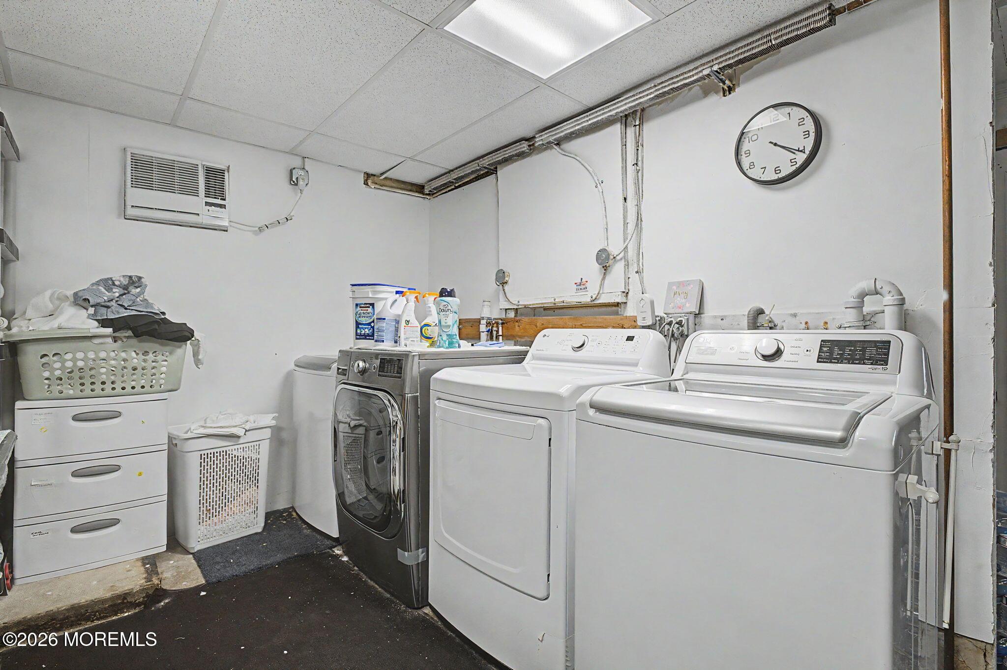 Large in house laundry room.