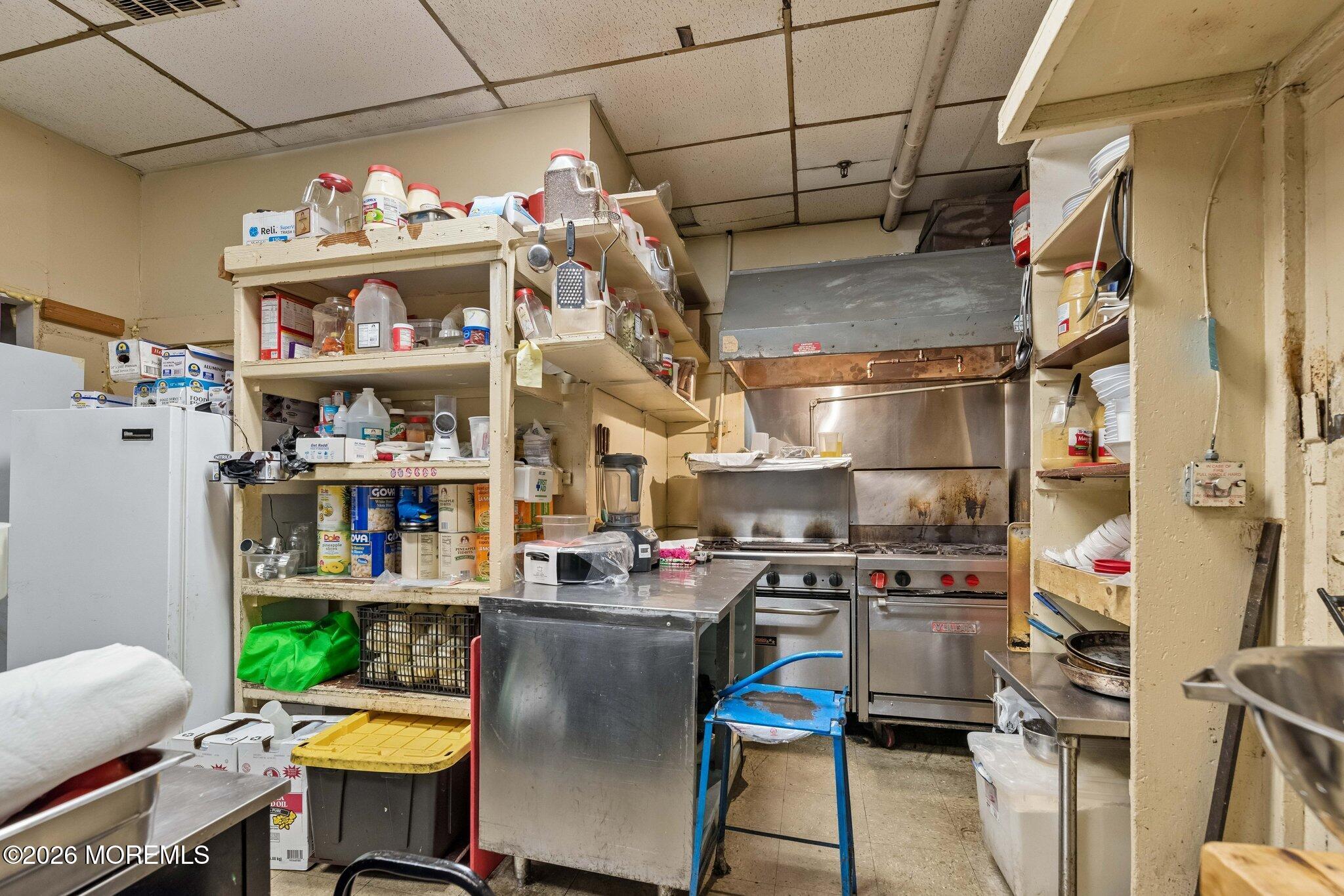 Plenty of room for food inventory and storage.