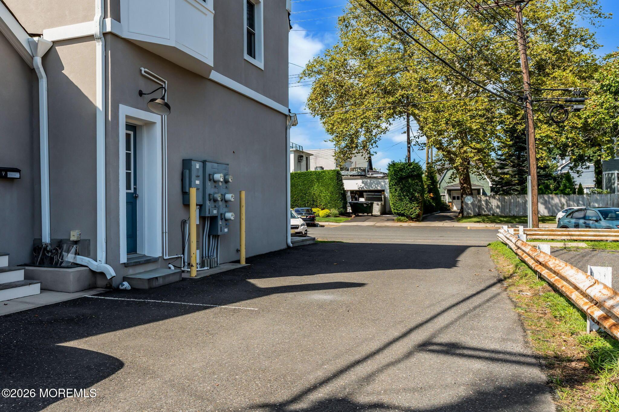 Side entrance
